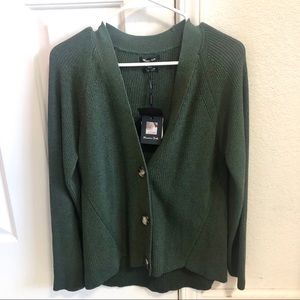 NWT Massimo Dutti Button Up Cardigan